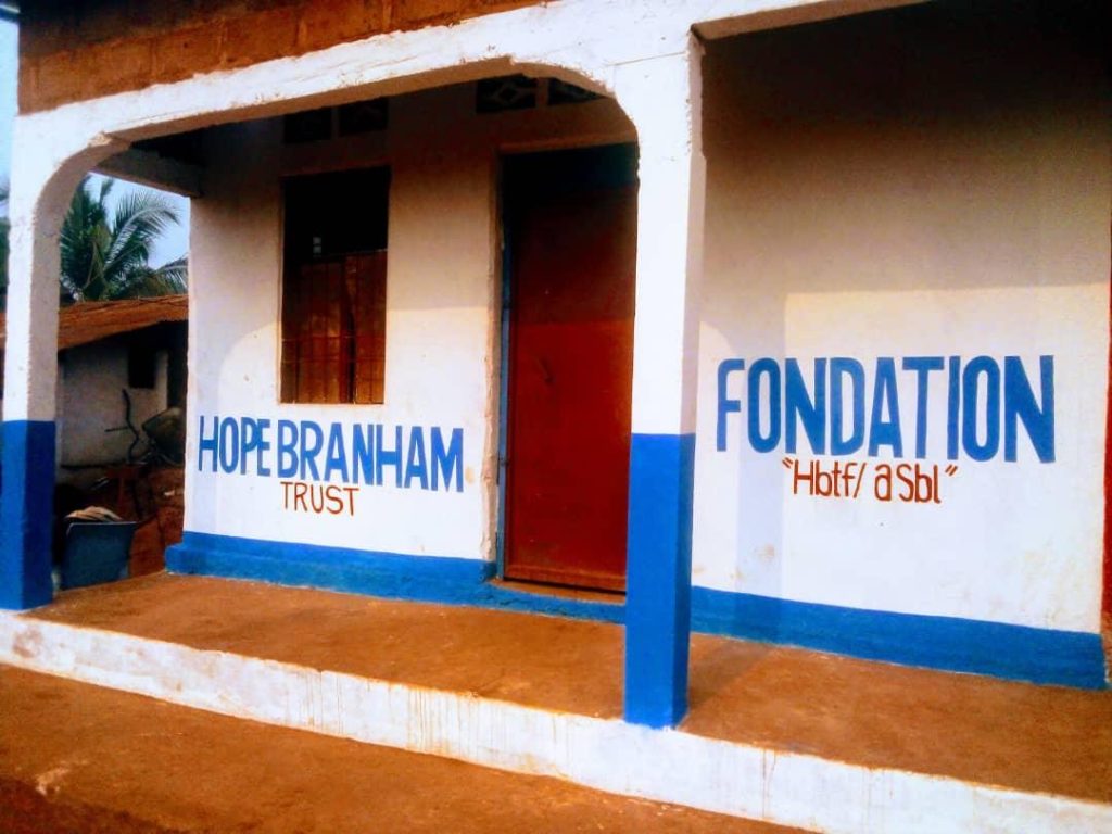 Hope Branham Foundation Office in Tshikapa